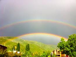 The rainbow is a promise to Noah and to all of us.