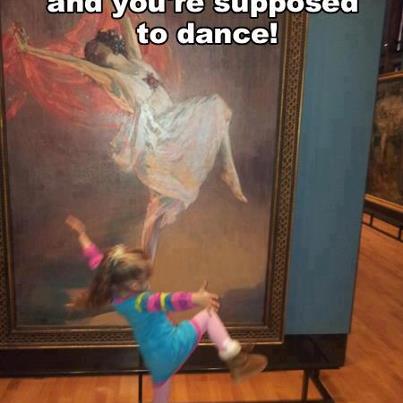 Make sure you dance every day so you can feel your joy