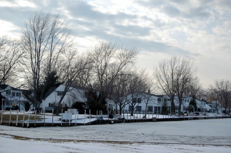 In spring and summer local travel is done by boat.