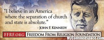 Kennedy quote re: Church and State