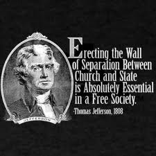Thomas Jefferson on separation of church and state