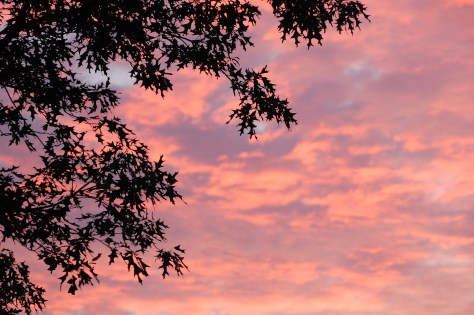 The ending of a day filled with peace and love. Photography taken by Barbara Mattio in Black Mountain, NC. Copyright 2013