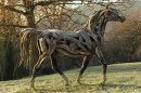 Horse made from drift wood