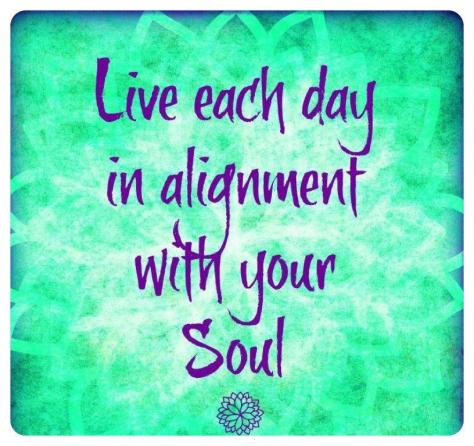 A Quote for Positive living.