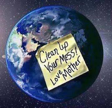 This blog was brought to you by Mother Earth