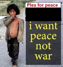 War destroys the childhoods of children.