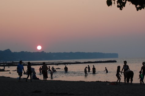 Lake Erie Sunset. Photo taken and copyrighted by Barbara Mattio 2013