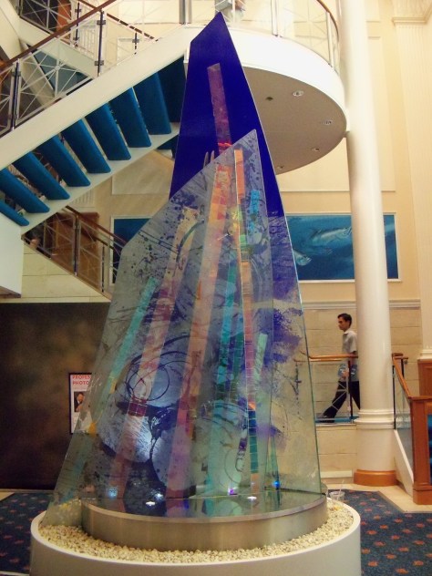 sciulpture on cruise ship