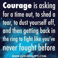 Human courage