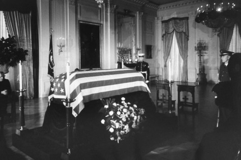 JFK lying in state