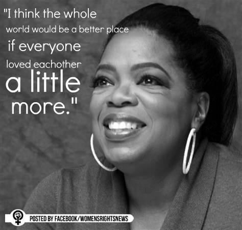 Oprah is a winner of the Medal of Honor