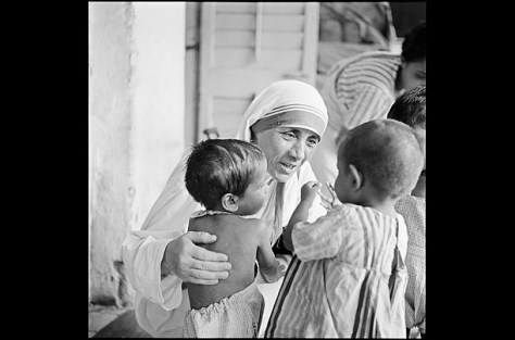Mother Theresa in the early years of her ministry