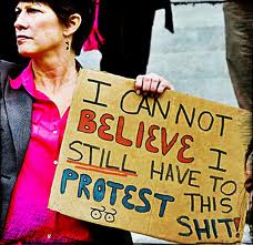 This is the second time we have picketed many of our issues