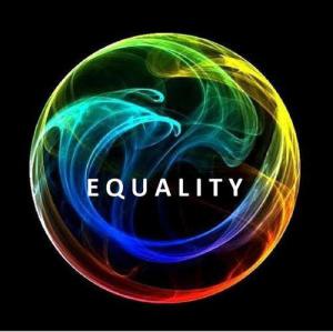 Equality. This is what all of life should be...equal