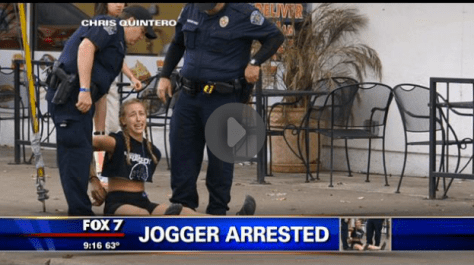 Jogger Arrested