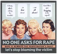 No one wants to be raped or molested.