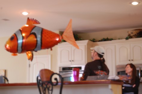 This is a remote control helium filled Nemo.