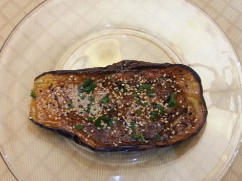 Miso Glazed Eggplant