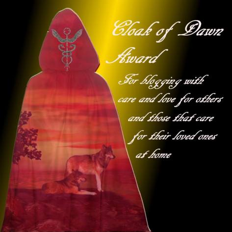 Cloak of Dawn award