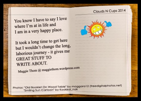 Happy List 4 - Maggie Thom