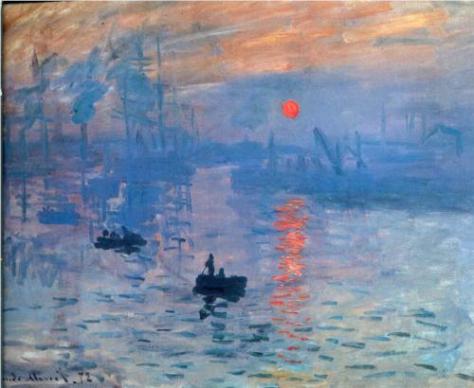 Impressionism, Sunrise by Claude Monet
