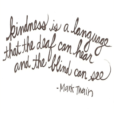 The power of kindness
