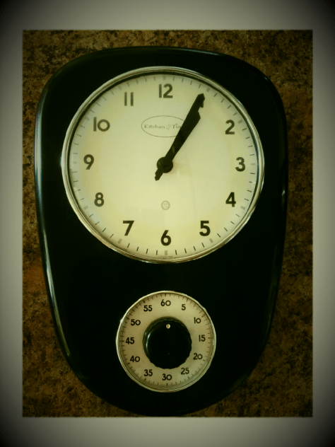 Kitchen clock/timer  © OK 2014/03/04