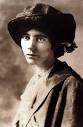 A sepia tone photo of Alice Paul.