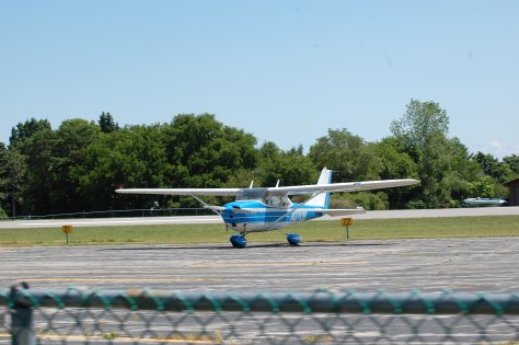 The locals who stay on the island during bad weather including winter have to stock up on supplies. They use small planes and the small airport which is on the island. Photographed and copyrighted by Barbara Mattio 2014