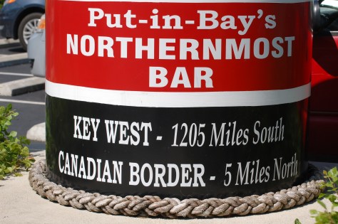 Fun sign telling tourists how far it is to Key West. Photographed and copyrighted by Barbara Mattio 2014