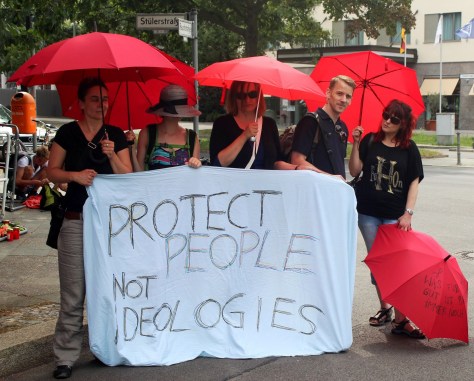 International Day of Protest to End Violence against Sex Workers. Photo: Marek Foeller