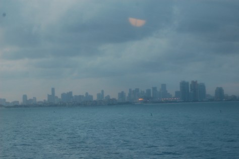 Cleveland skyline from Huntington Beach. Photographed and copyrighted by Barbara Mattio 2010