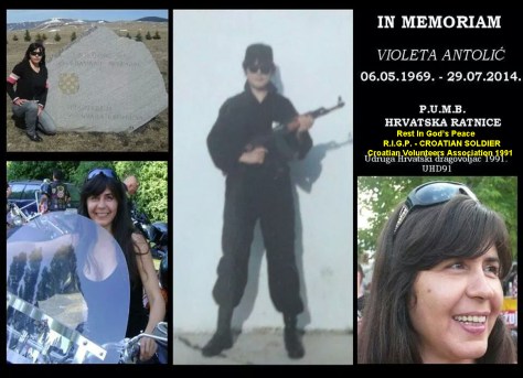 Tribute to Violeta Antolic - Vicky Original photo collation by Goran D.