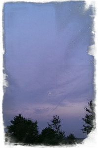 Evening Star on Parkview Circle. Photo Credit: J H Johann, 2014 Summer