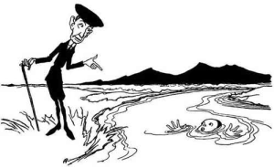 The Boy Bathing Arthur Rackham (Photo credit: [EBook #11339]