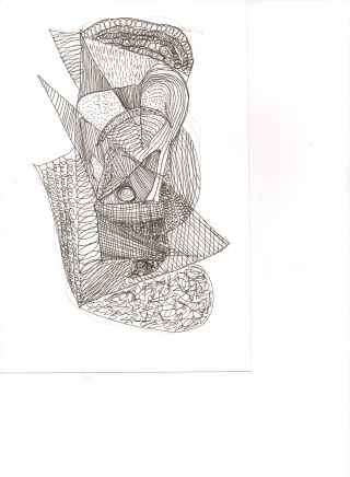 Zentangle by Barbara Mattio. Copyrighted 2014