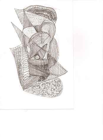 Zentangle by Barbara Mattio. Copyrighted 2014