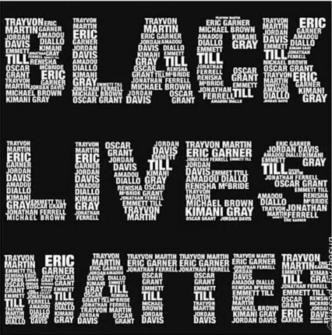 Black Lives Matter names