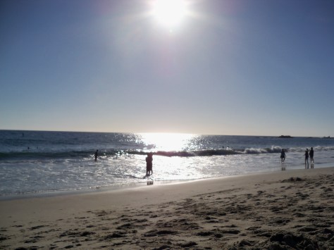 Walking in the water. Photograph and copyright by Amy Halperin