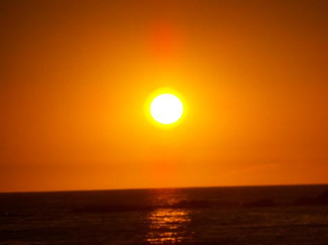 A beautiful sunset. Photograph and copyright by Amy Halperin