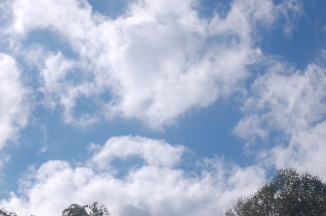 The clouds. Photograph and copyright by Barbara Mattio 2015