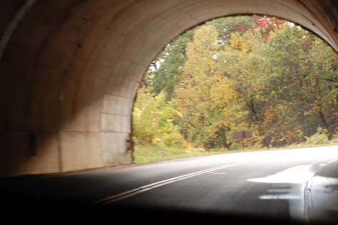 Coming out of a tunnel. Photograph and copyright by Barbara Mattio 2015