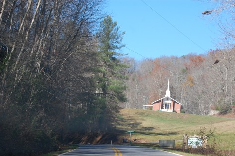 Chapel in a little knoll. Photograph and copyright by Barbara Mattio 2015