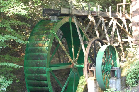Mill just down some from the mountaintop. Photograph and copyright by Barbara Mattio, 2016