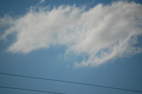 fluffy breezy clouds Photograph and copyright by Barbara Mattio 2016