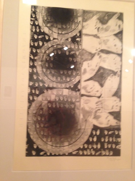 Art by Jasper Jphns Photograph and copyright by Barbara Mattio 2016