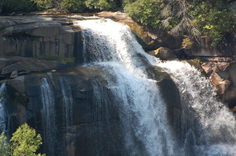 Cascading White Water Falls. Photograph and copyright by Barbara Mattio,2016