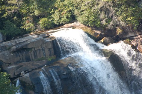 Falls over the rocks. Photograph and copyright by Barbara Mattio, 2016