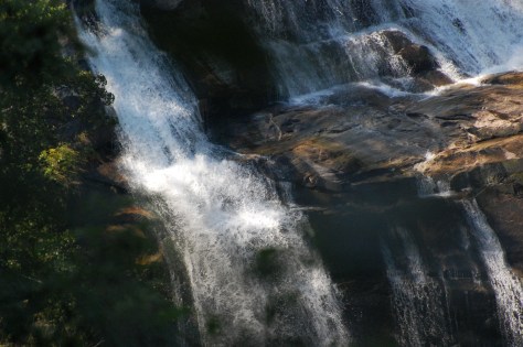 Falls landing in a pool. Photography and copyright by Barbara Mattio,2016