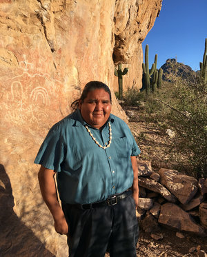 Tohono O'odham Vice Chairman Verlon Jose says "over my dead body will we build a wall" on the reservation.